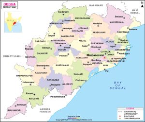 Orissa Map