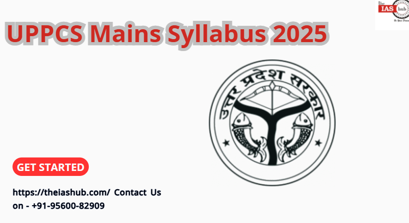UPPCS Mains Syllabus 2025