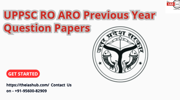 UPPSC RO ARO Previous Year Question Papers with Answer Keys PDF Download