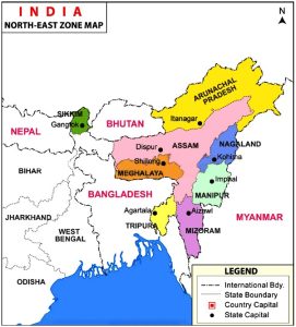 Indian States and Their Capitals 2025