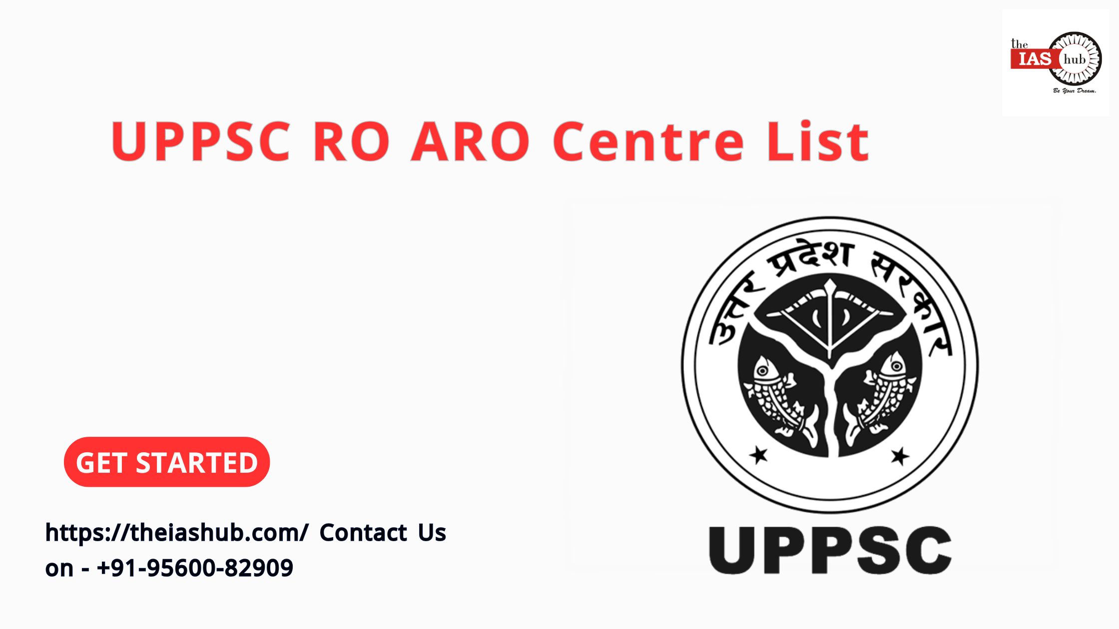 UPPSC RO ARO Centre List