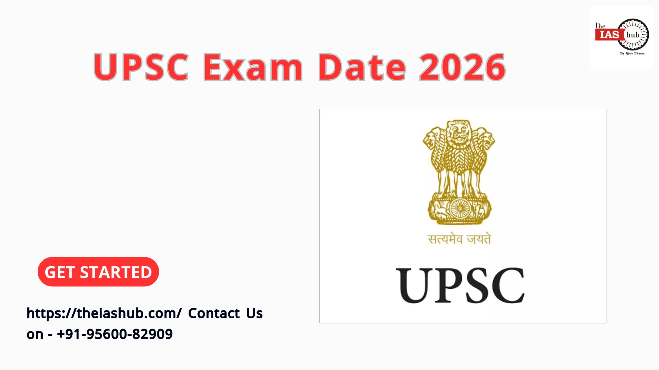 UPSC Exam Date 2026