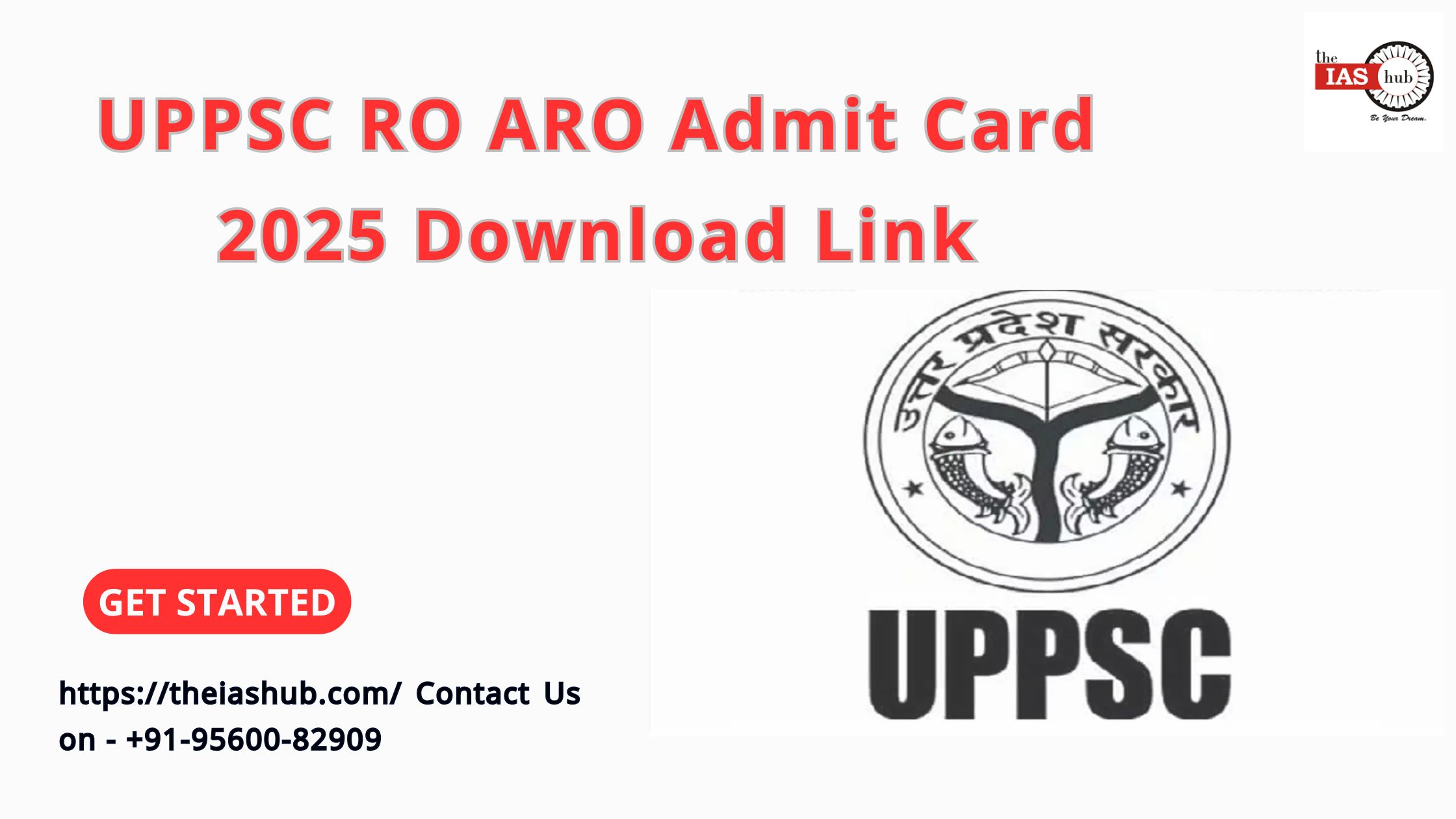 UPPSC RO ARO Admit Card