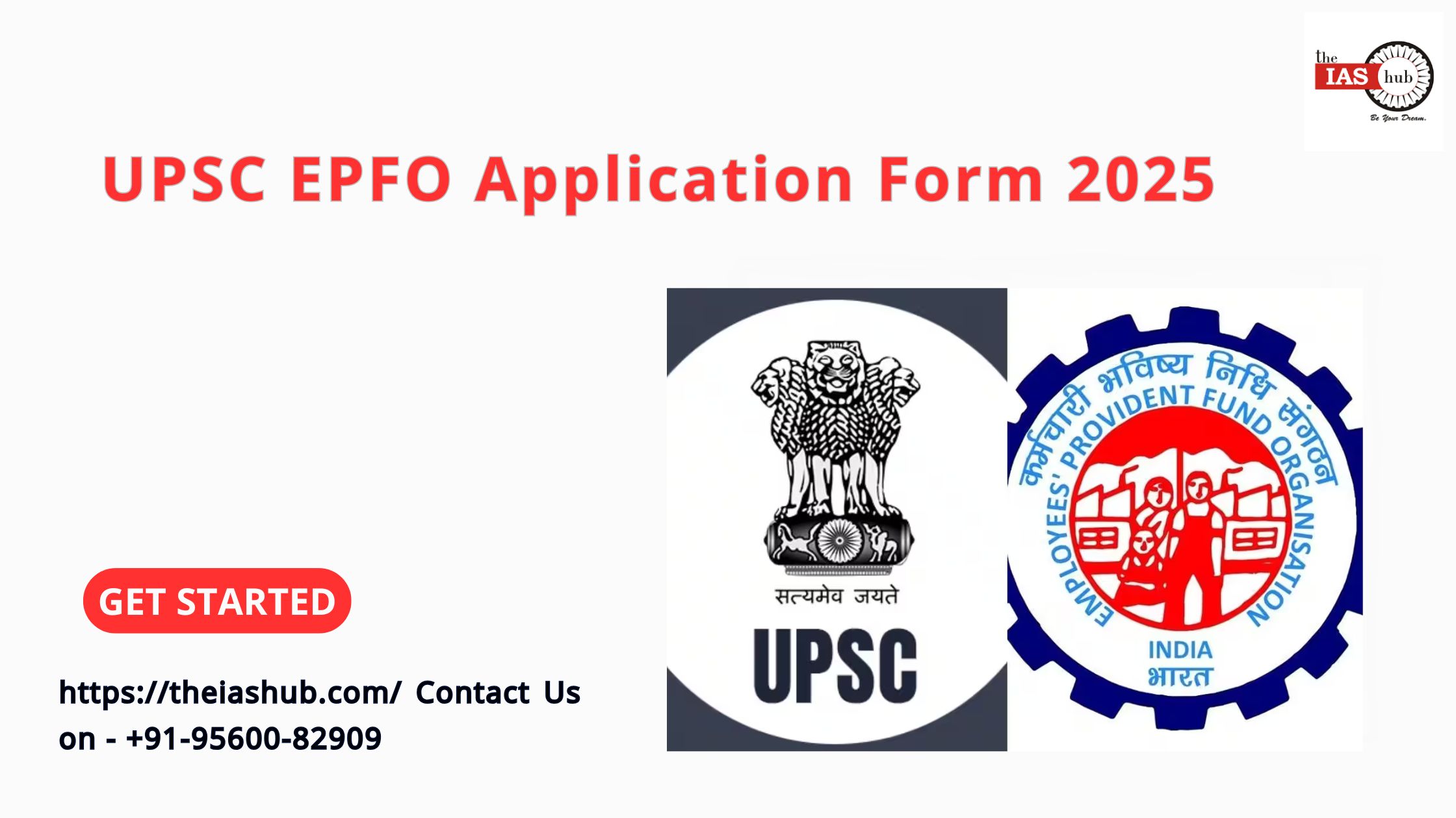 UPSC EPFO Application Form 2025