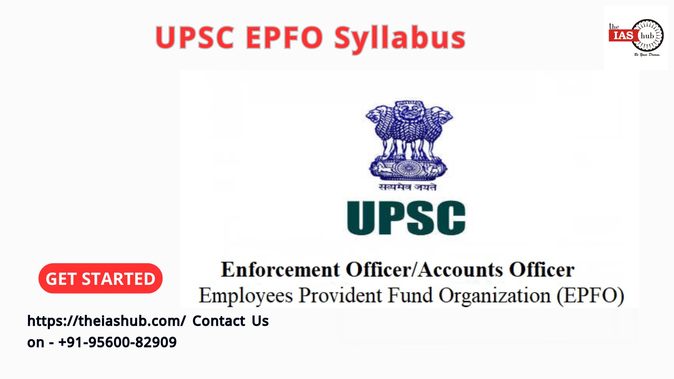 UPSC EPFO Syllabus