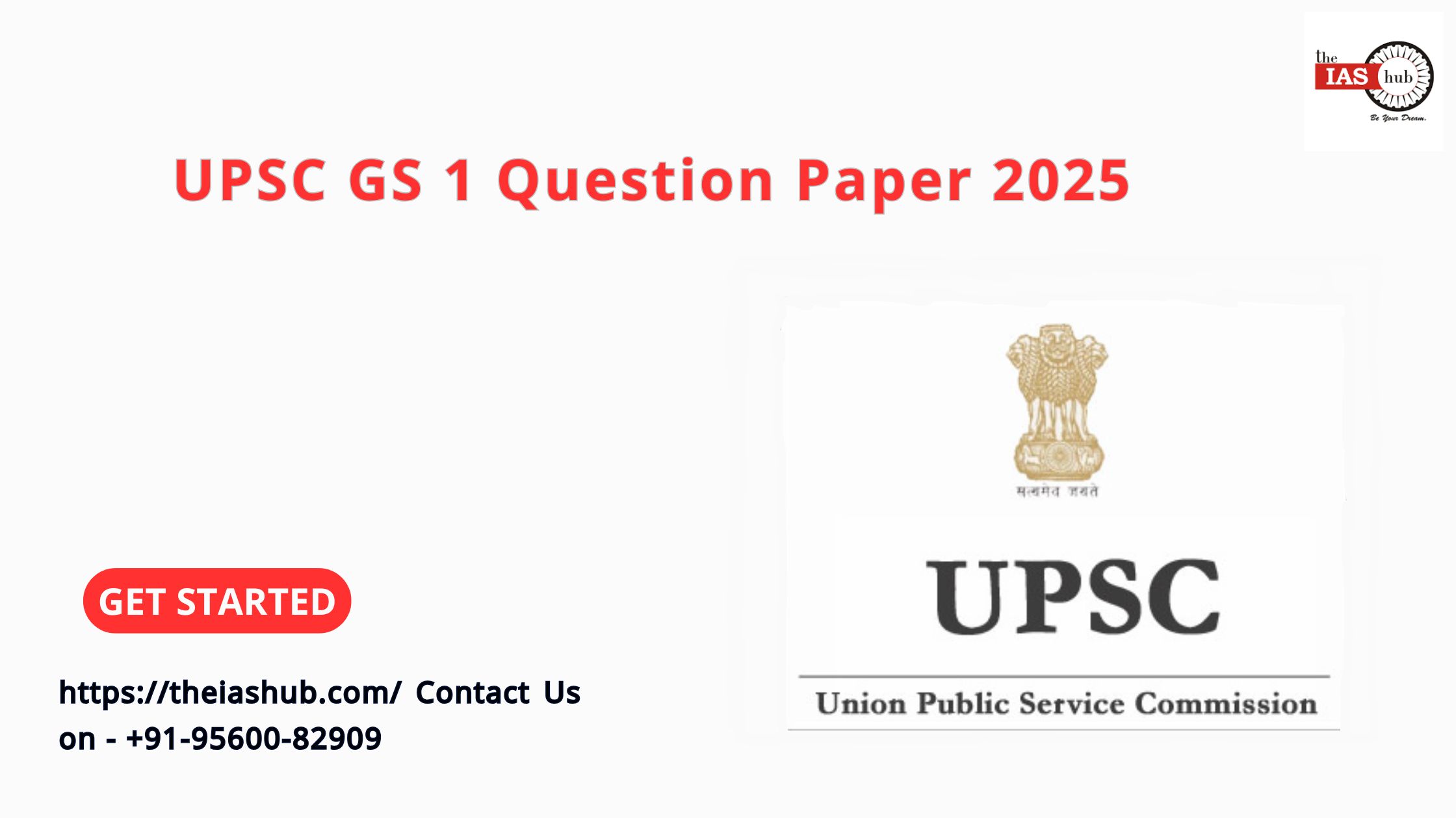 UPSC GS 1 Question Paper 2025