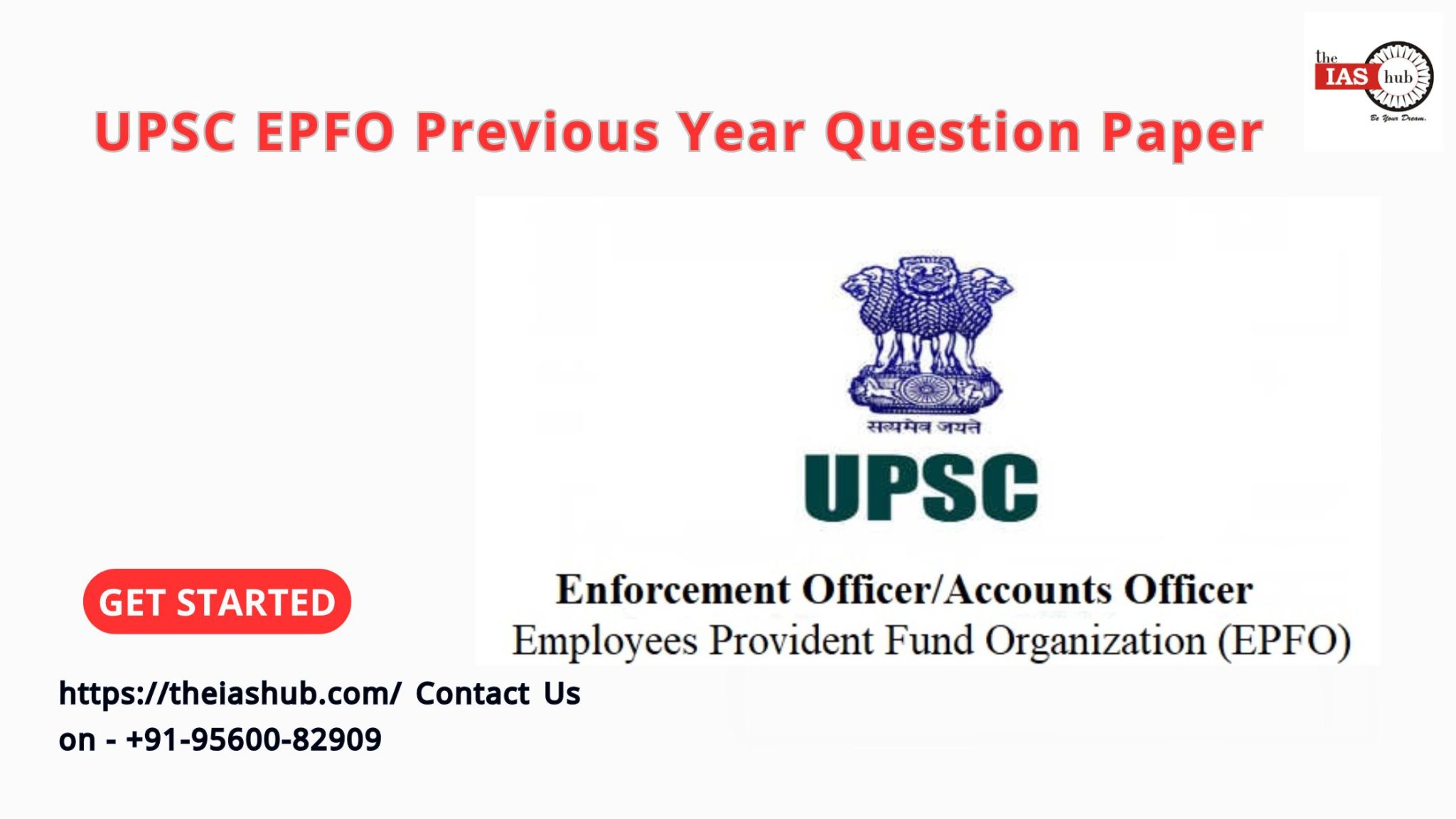 UPSC EPFO Previous Year Question Paper PDF Download