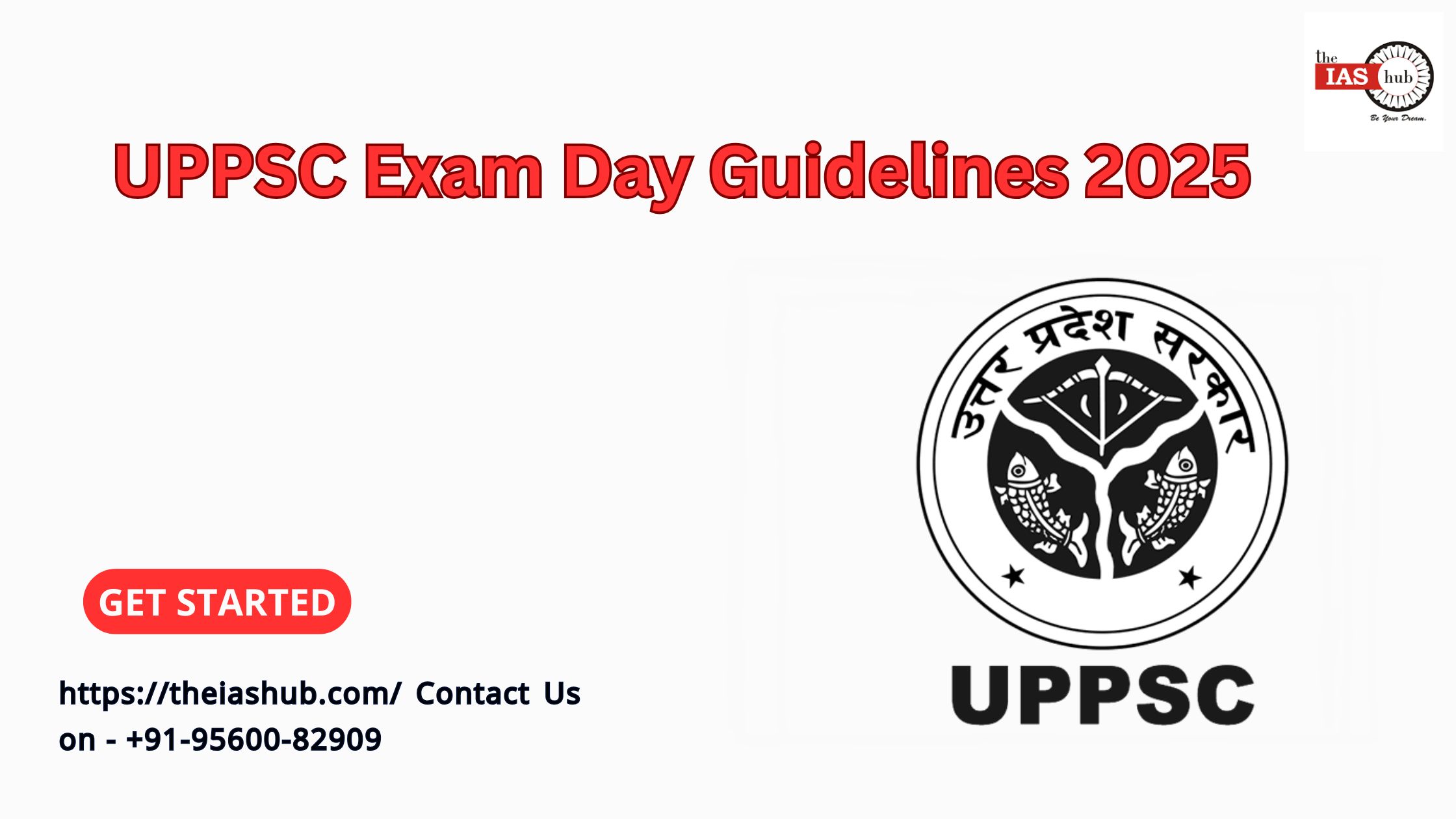 UPPSC Exam Day Guidelines 2025