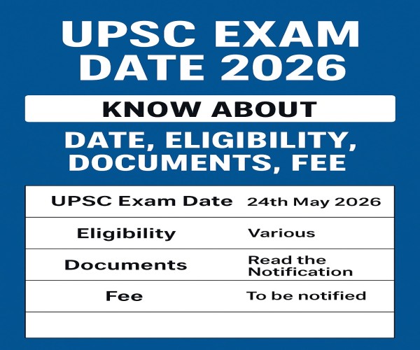 UPSC Exam Date