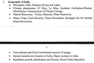 MPPSC Subject List