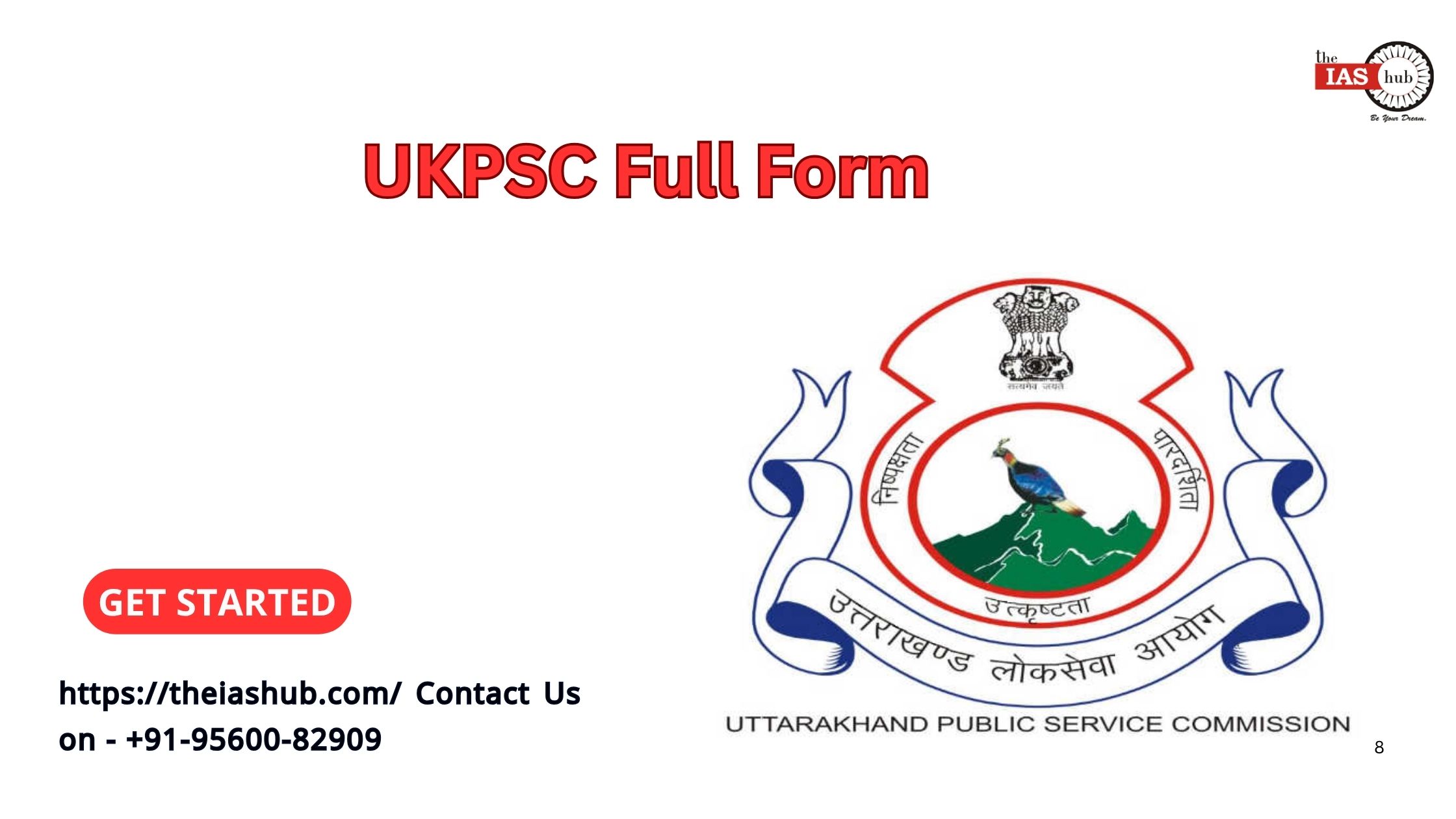 UKPSC Full Form