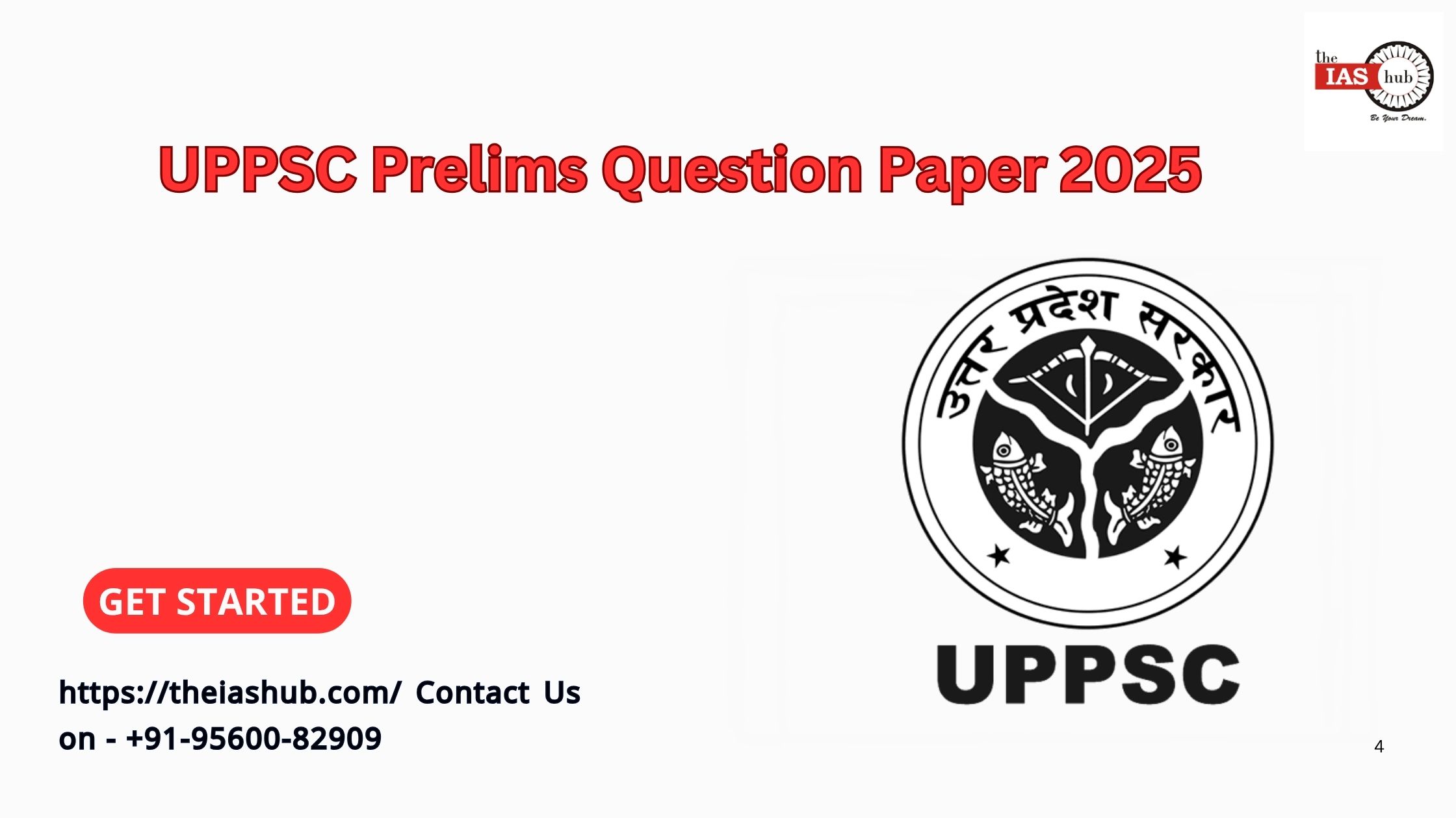 UPPSC Prelims Question Paper 2025
