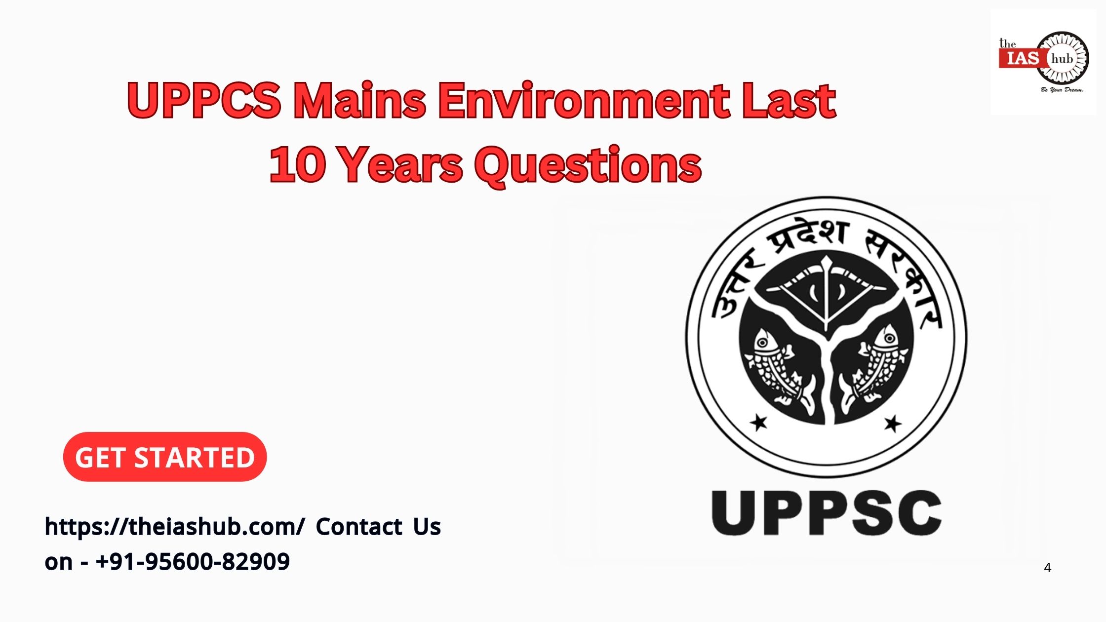 UPPCS Mains Environment Last 10 Years Questions