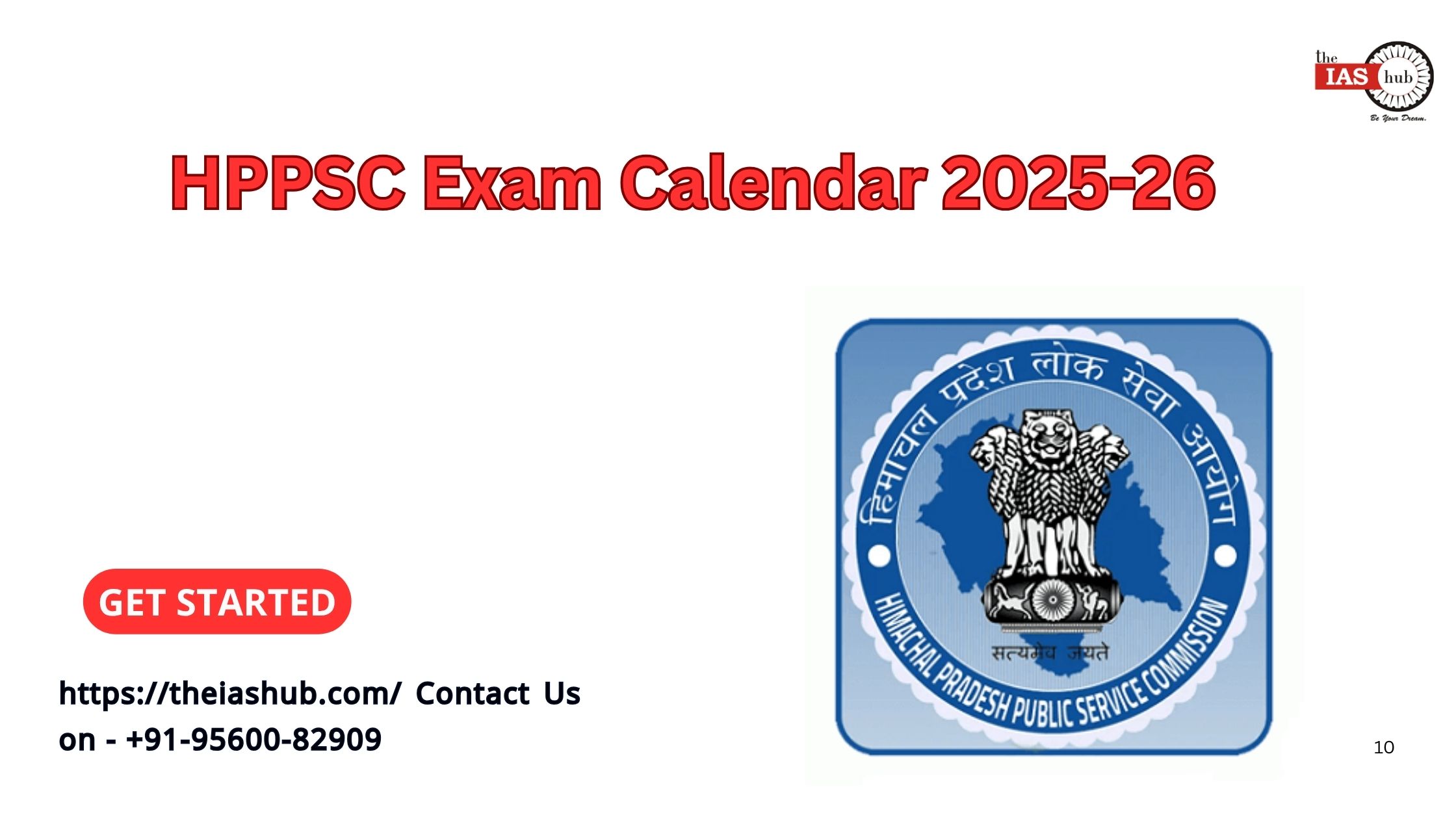 HPPSC Exam Calendar 2025-26