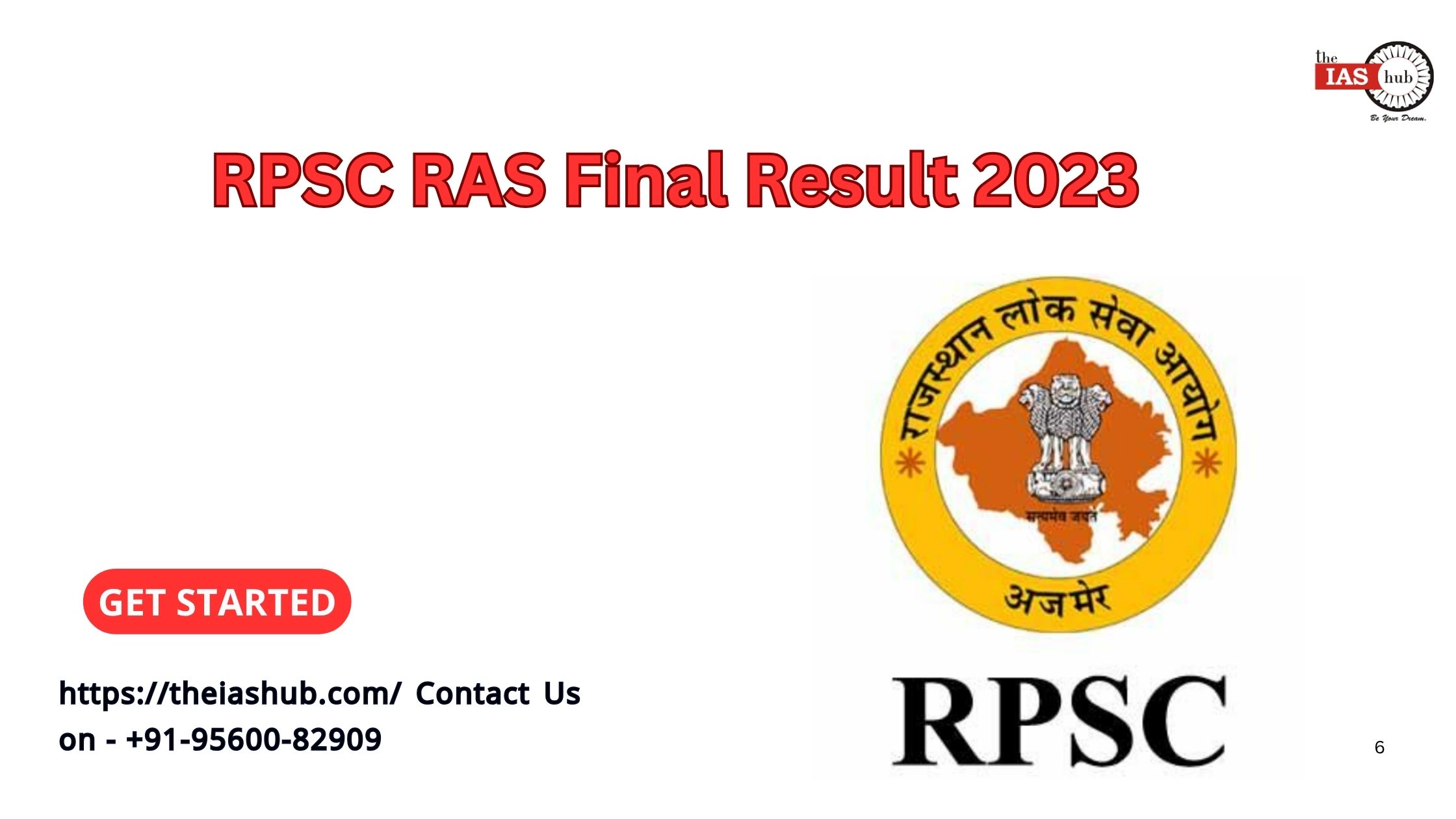 RPSC RAS Final Result 2023