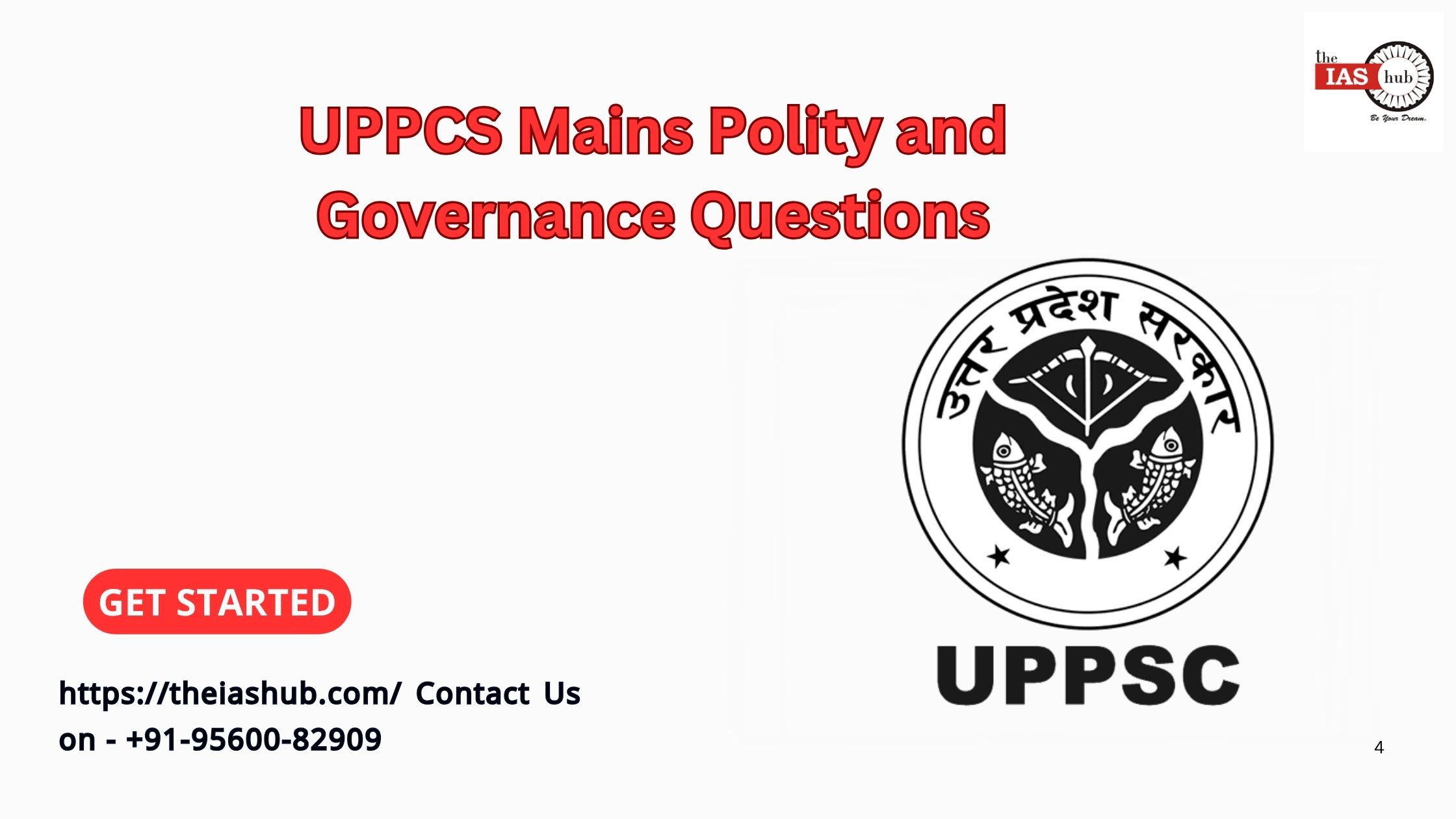 UPPCS Mains Polity and Governance Questions