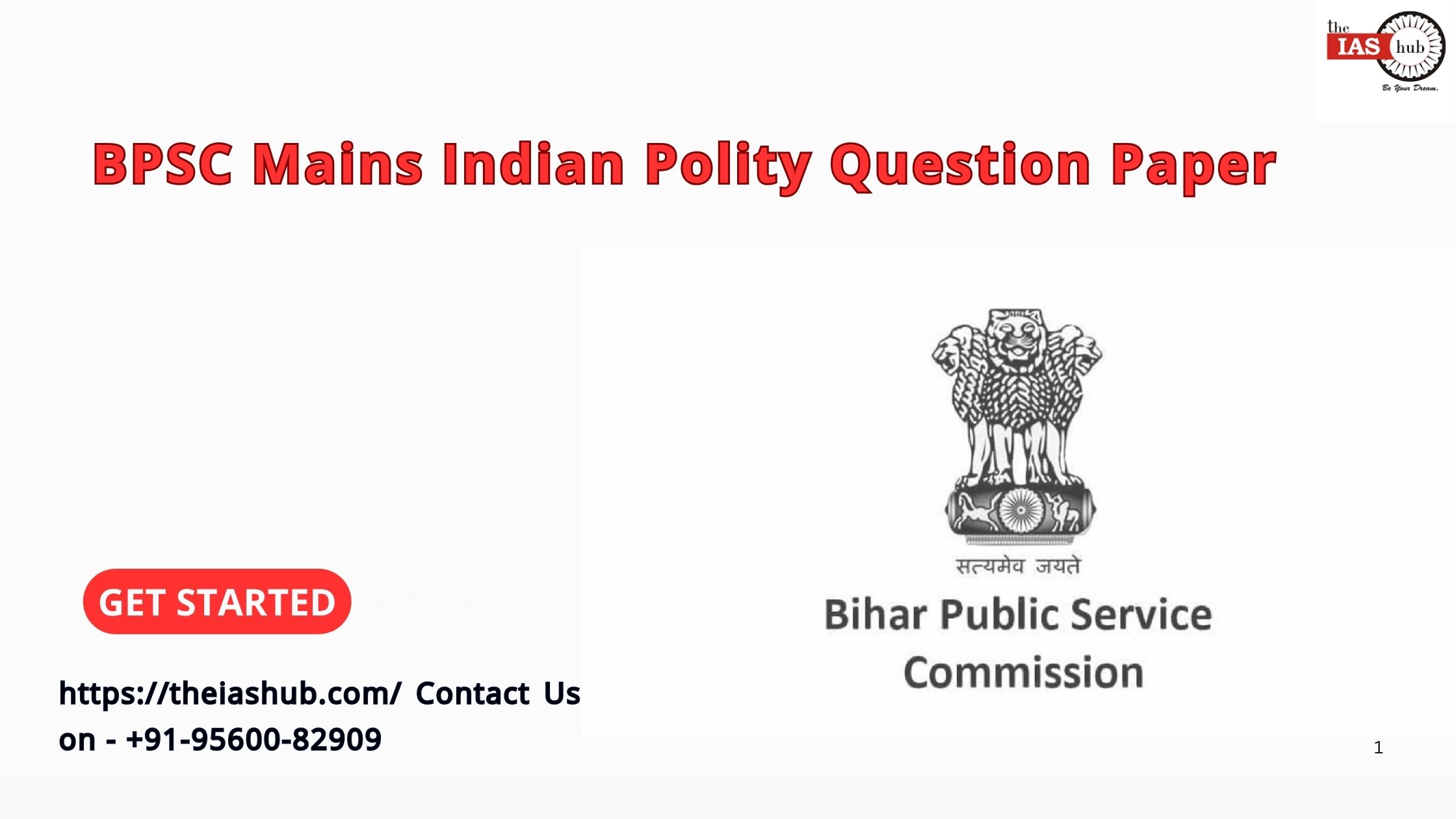 BPSC Mains Indian Polity Question Paper