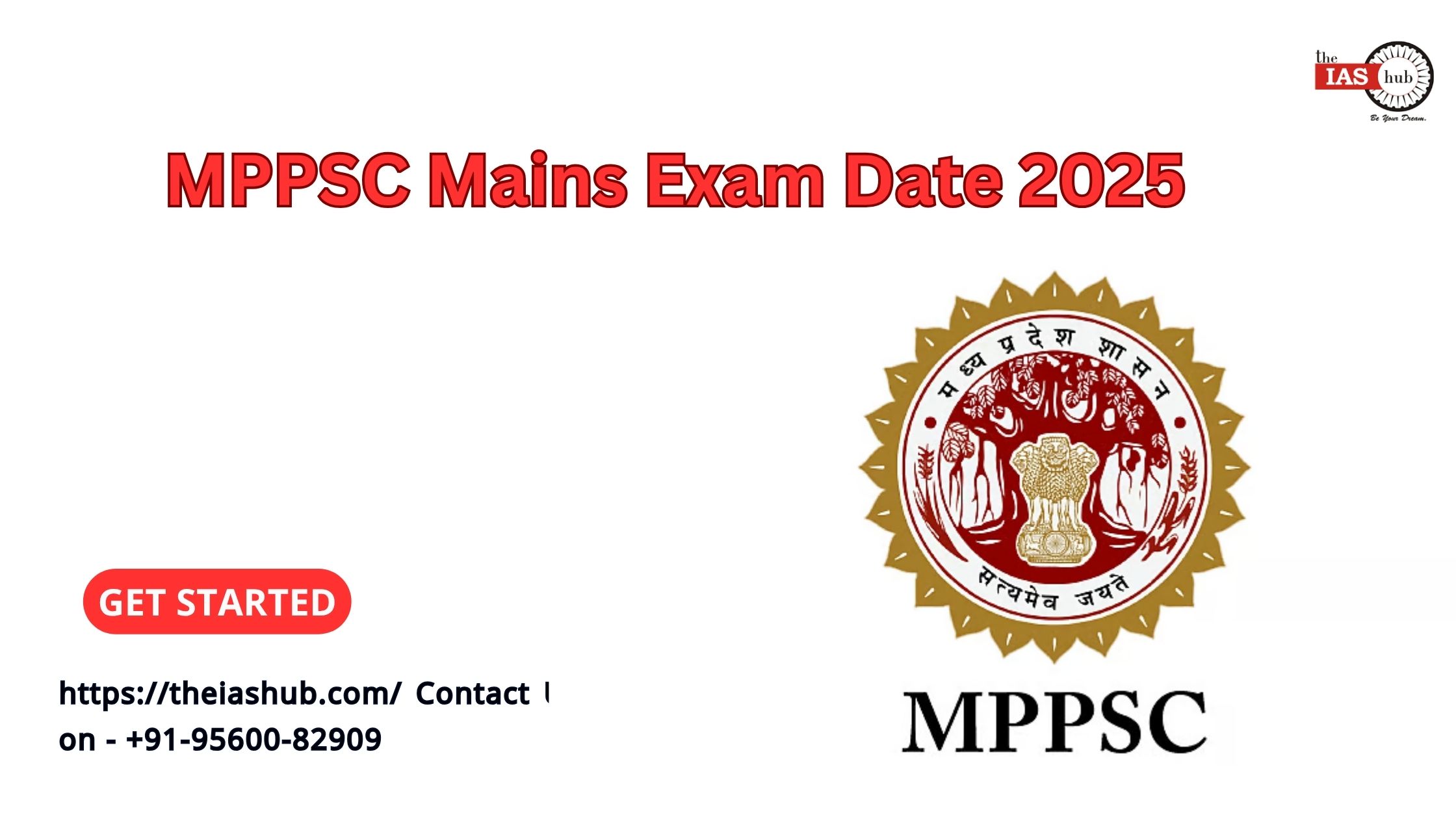 MPPSC Mains Exam Date 2025