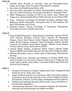MPPSC Subject List