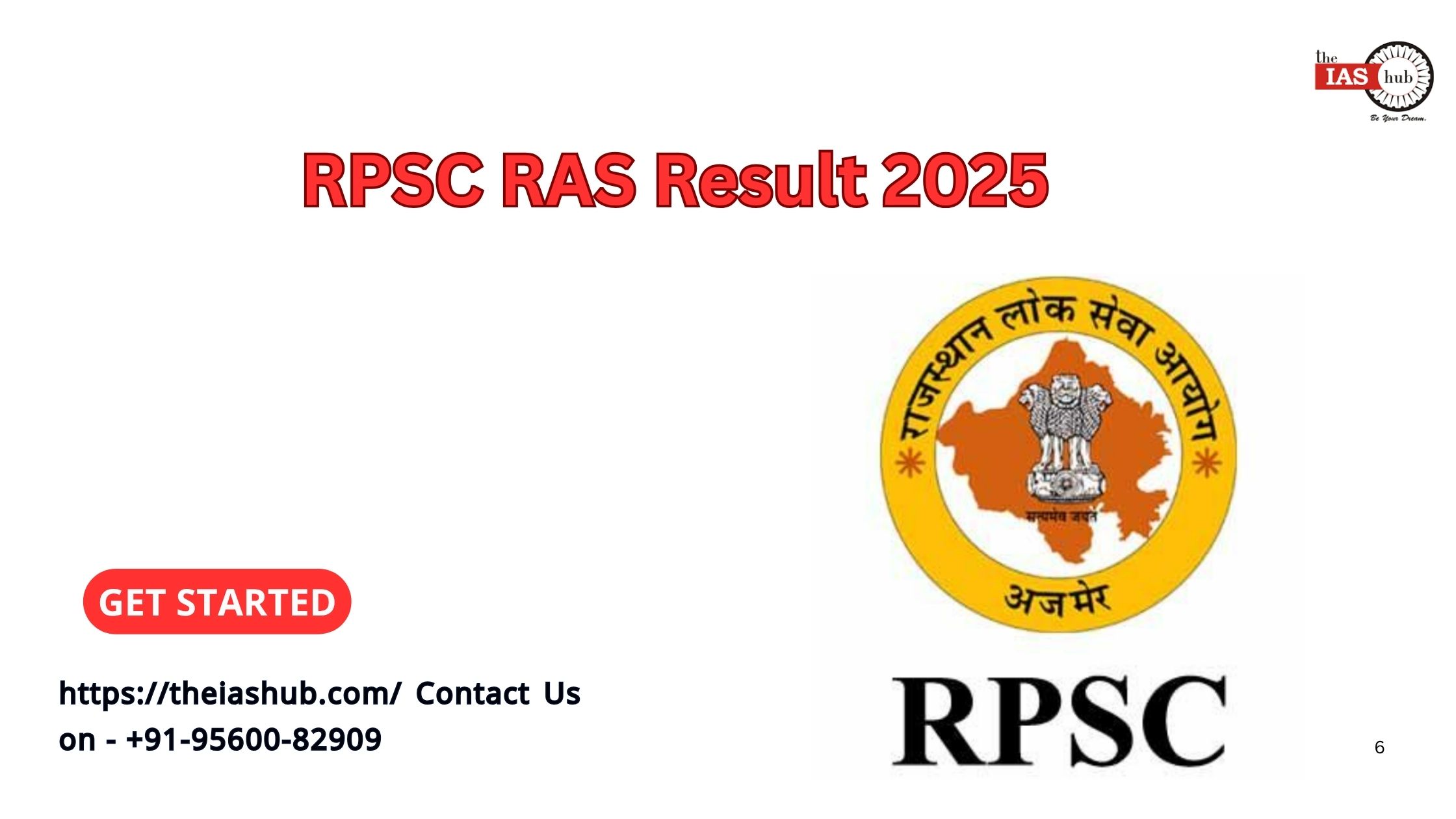 RPSC RAS Result 2025