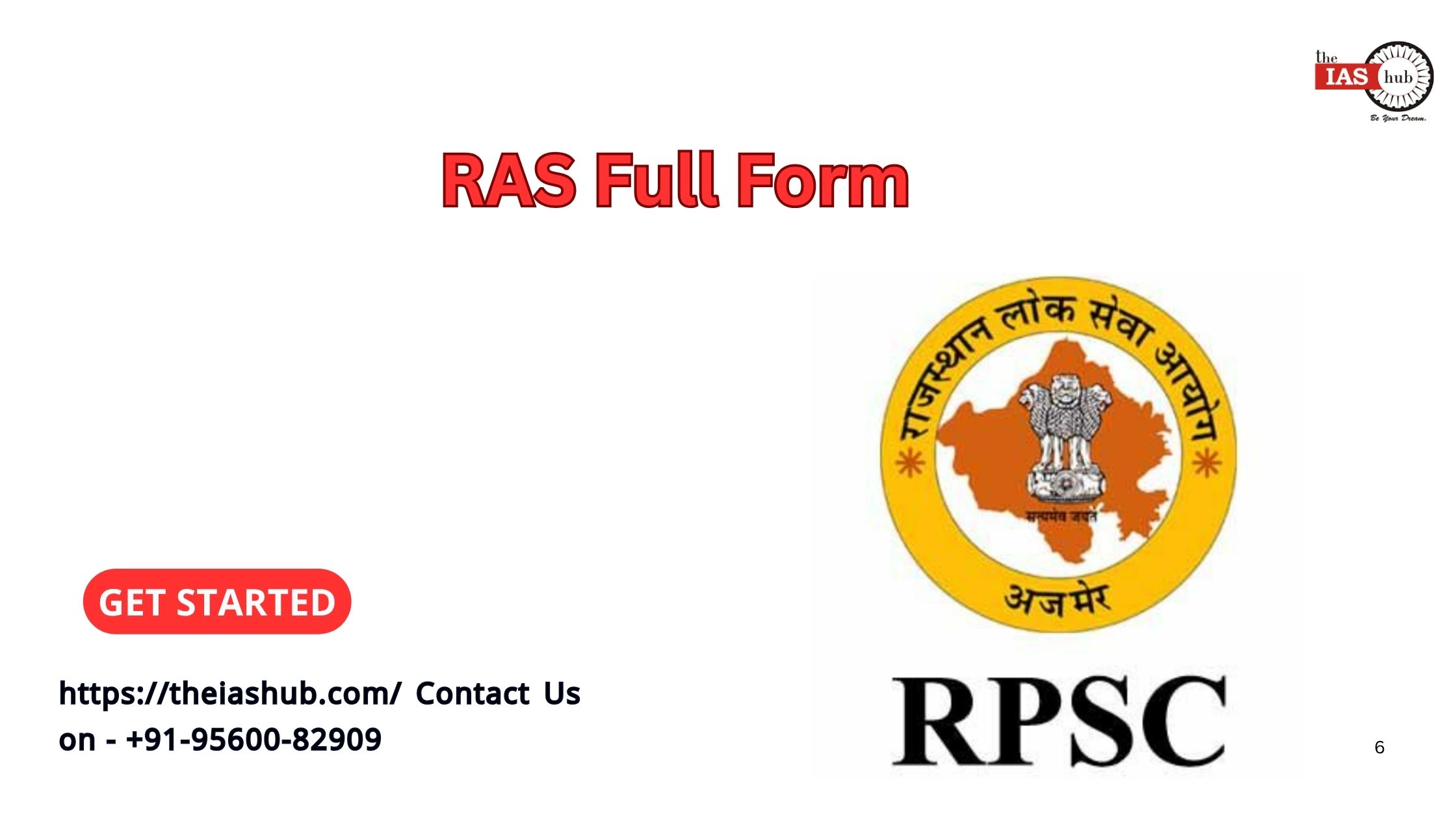 RAS Full Form