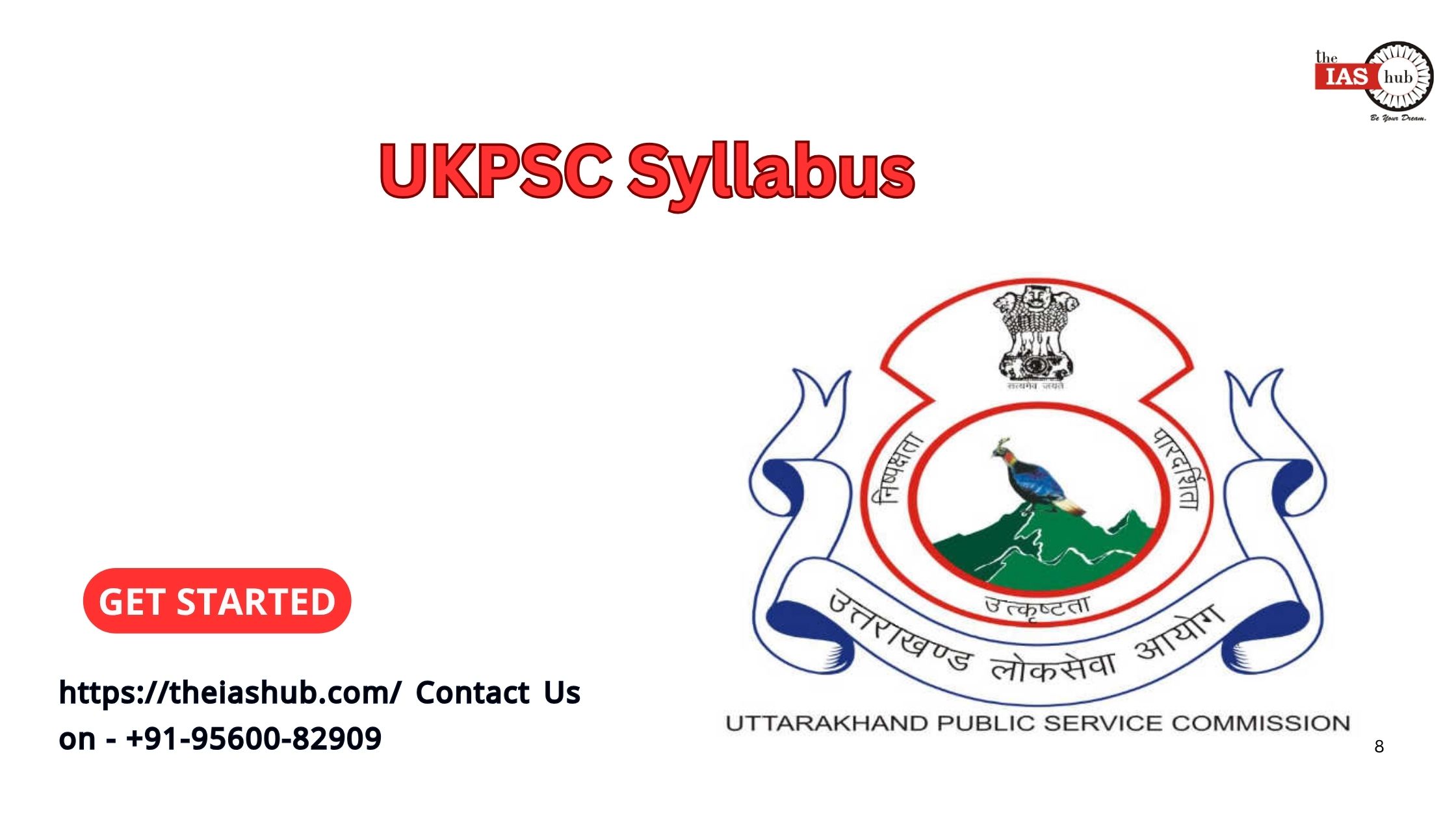 UKPSC Syllabus